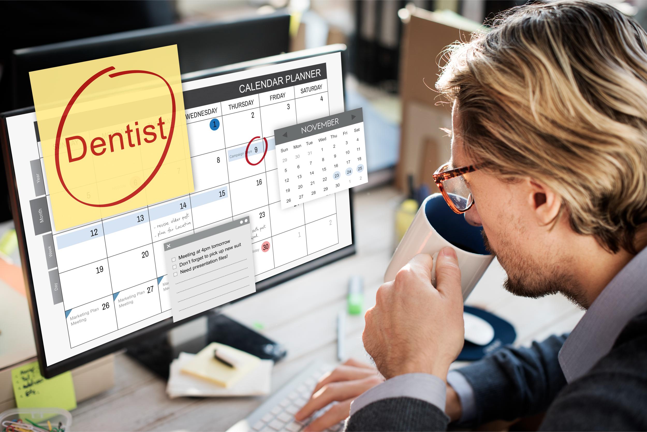 Dentist healthcare medical schedule appointment concept (1)